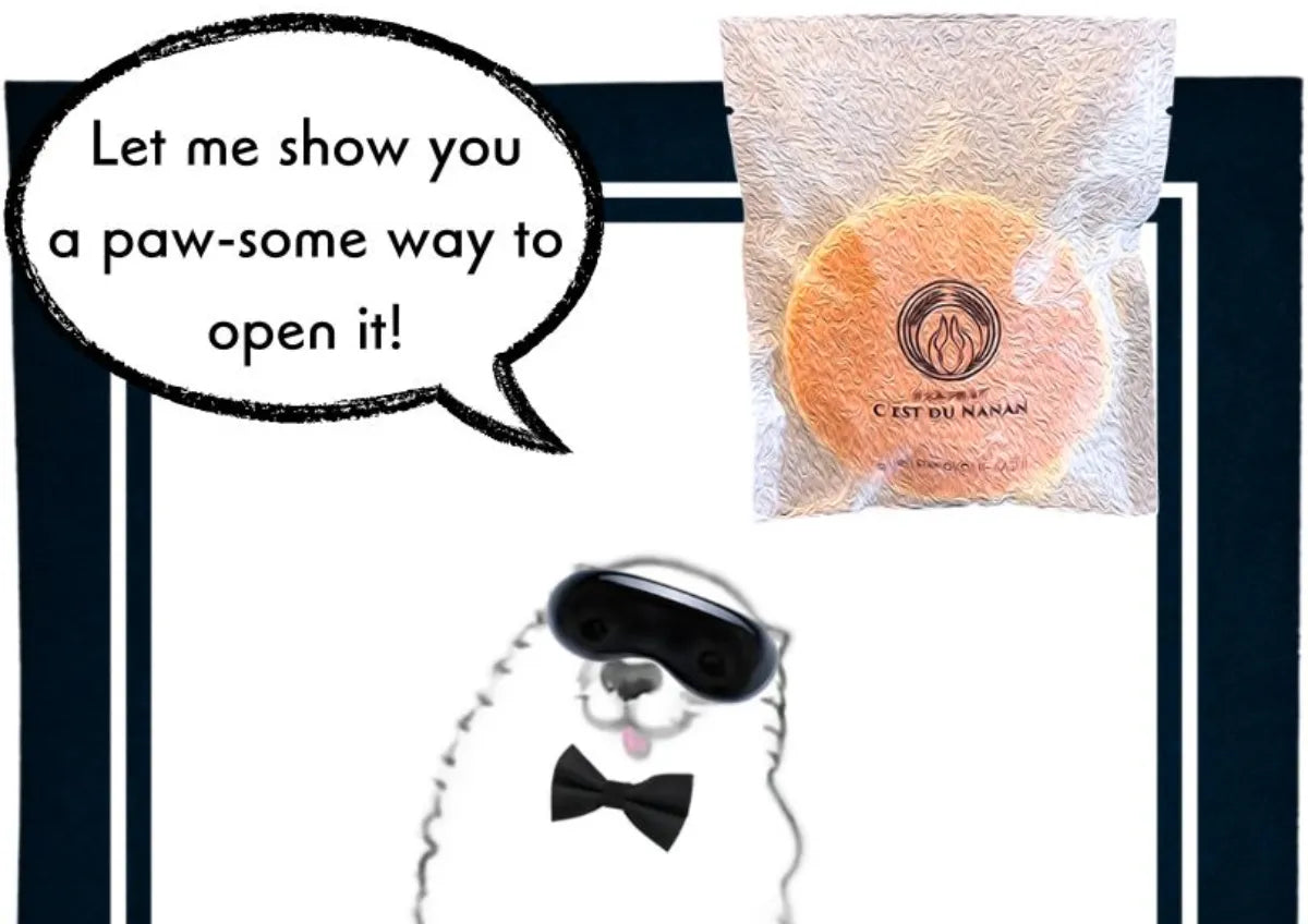 【動画で説明】御米どら焼きのスマートな袋の開け方