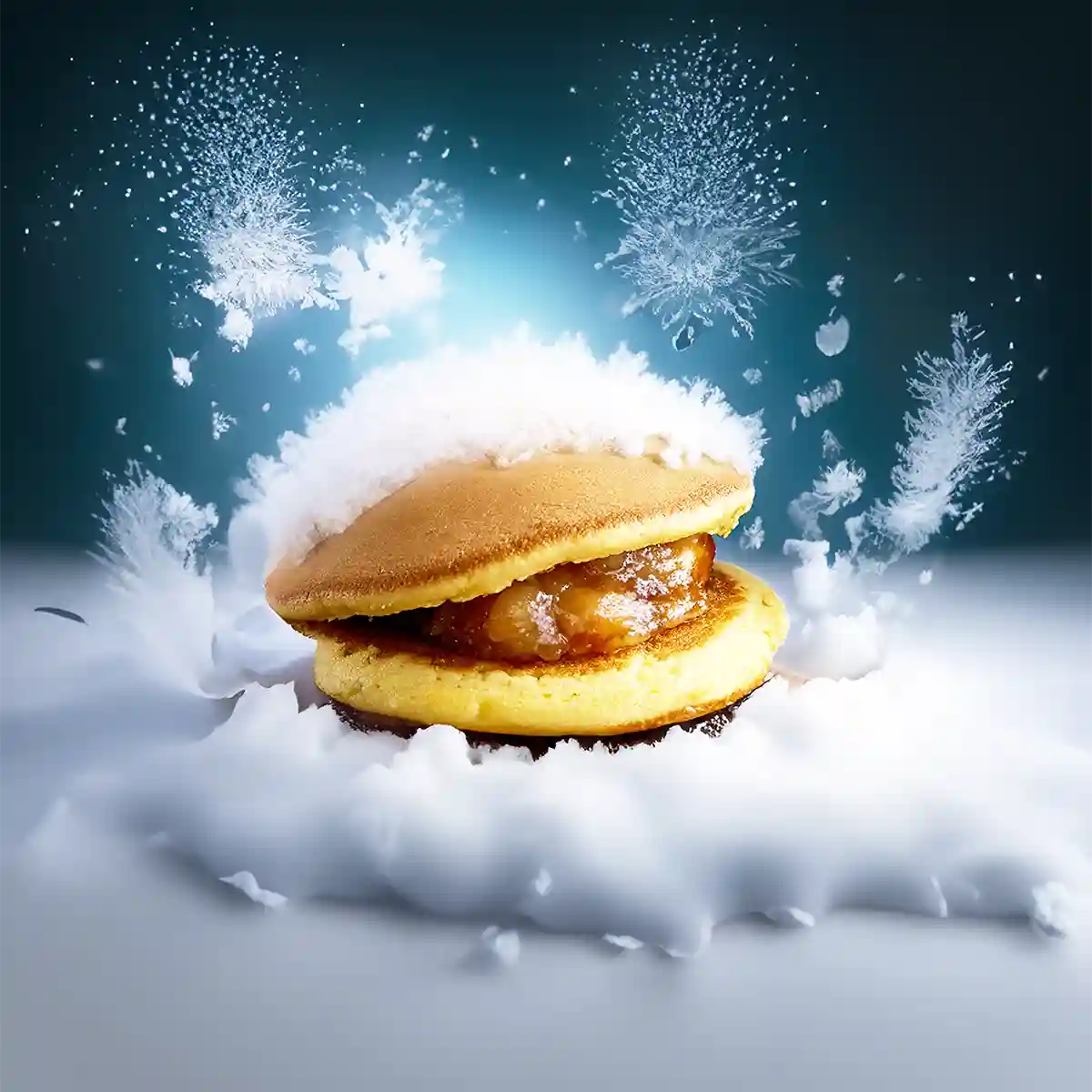 ナナンのお菓子のどら焼きは冷凍便でお届けします。