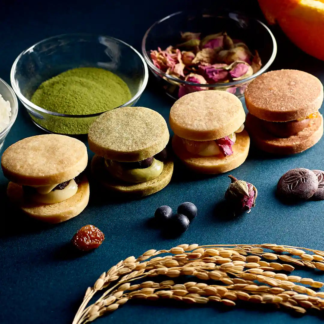 Gluten-Free Butter Sandwich Cookies Gift Set (5 Pieces, 4 Flavors)