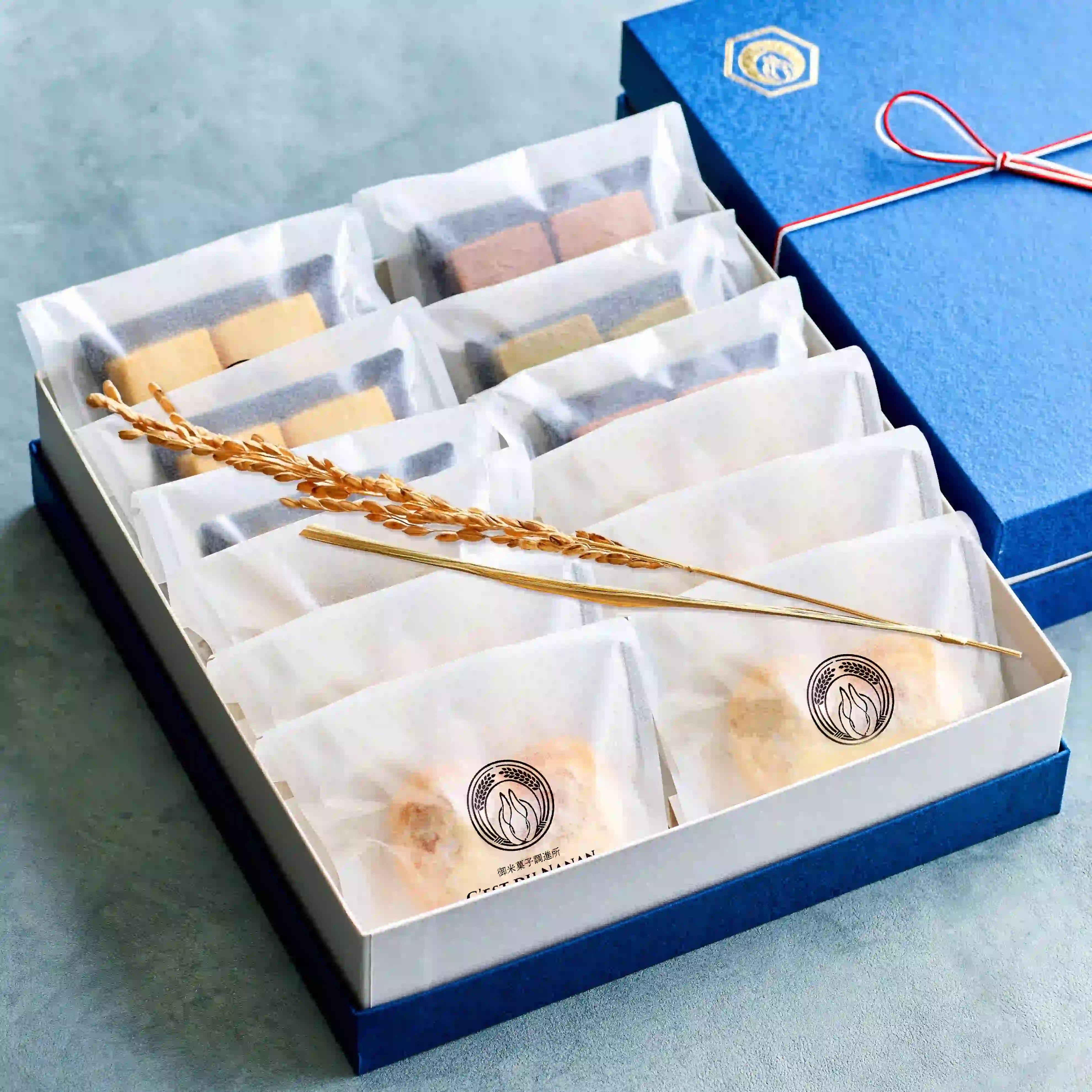 米粉のお菓子 6種詰め合わせ 12個入（ダックワーズ3種・サブレ3種）